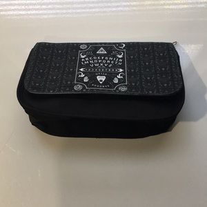 Ji Case 2 Compartment Ouija Makeup Bag